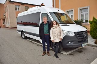 Nowy autobus dla uczestników ŚDS w Kolbuszowej
