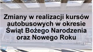 Zmiany w transporcie publicznym