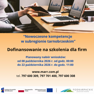 Dofinansowania do szkoleń dla firm